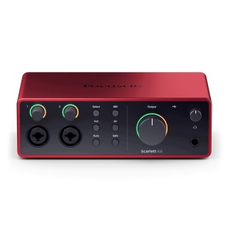 Interfață Audio Focusrite Scarlett 4i4 4th Gen – USB-C pentru Studio și Producție Audio - Img 2