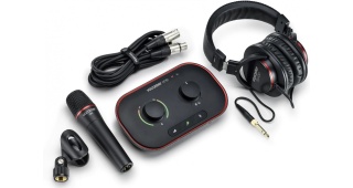 Interfață Audio Focusrite Vocaster One Studio – Podcast & Streaming Bundle - Img 4