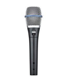 Microfon Vocal Condenser Shure Beta87A - Sunet de Studio pe Scenă