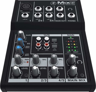 Mixer Audio Mackie Mix5 Compact 5 Canale - Img 2