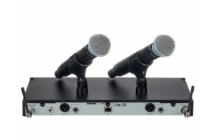 Sistem Wireless Digital Dual Shure SLXD24DE/B58 - 2 x Microfoane Beta 58A - Img 4
