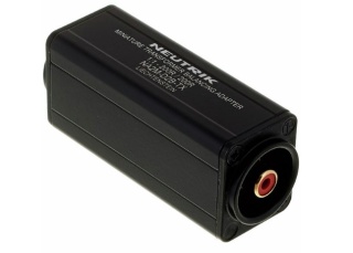 Adaptor Balansat cu Transformator Neutrik NA2M-D2B-TX – XLR Tată → RCA, Cod Roșu - Img 3