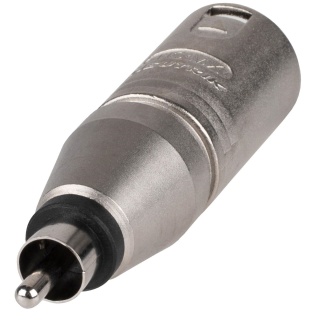 Adaptor XLR 3 Pini Tata - RCA Tata Neutrik NA2MPMM - Img 2