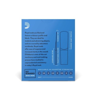 Ancii Saxofon Alto D'addario Rico Royal