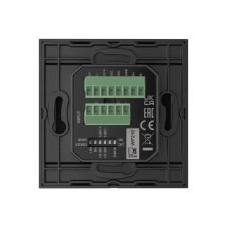Audac Panou de perete universal - Microfon & intrare linie - 80 x 80 mm - NEGRU - Img 7
