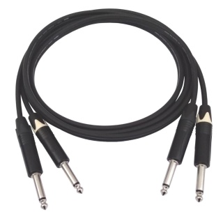Cablu Stereo Nebalansat pentru Orga Klotz IY205 - Neutrik Jack 6,3mm