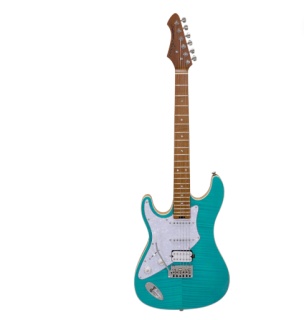 Chitară Electrică Aria Pro II 714-MK2-L TQBL (Turquoise Blue)