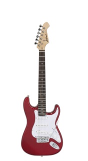 Chitară Electrică Aria Pro II STG-Mini CA (Candy Apple Red) - Model Short Scale