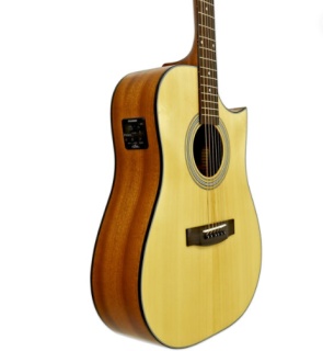 Chitară Electro-Acustică Aria 211CE-N (Natural) - Img 4