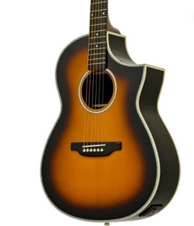 Chitară Electro-Acustică Aria MSG-02CE BS (Brown Sunburst) - Img 2