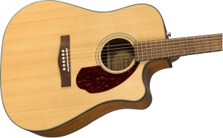 Chitară Electroacustică Fender CD-140 SCE NAT – Dreadnought Cutaway, Molid Masiv, Fishman, Toc Rigid - Img 7
