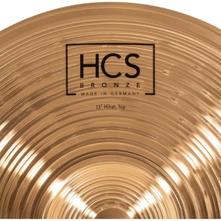 Cinel Hi-Hat Meinl 13" HCS Bronze - Img 7
