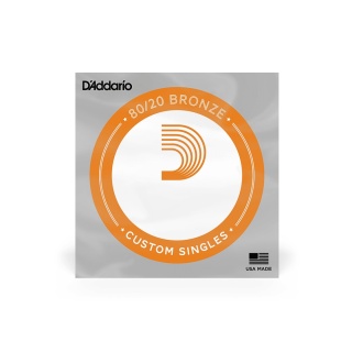 Coarda 80/20 - Bronze Wound Singles- D'Addario BW021