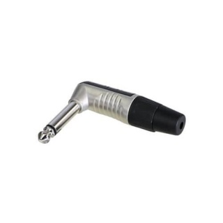 Conector Jack Tata 6.3mm la 90º cu 2 Poli Rean RP2RC