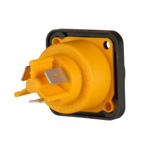 Conector PowerCON True1 Mama 16A Waterproof de Panou Neutrik NAC3FPX - Img 2