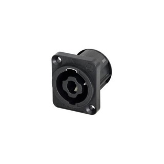 Conector SpeakON de Panou cu 4 Poli Rean RLS4MPZ