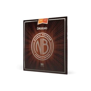 Corzi chitară acustică D’Addario Nickel Bronze NB1047 Extra Light 10-47 - Img 4