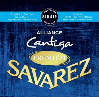 Corzi Chitară Clasică Savarez 510AJP Alliance Cantiga Premium – Tensiune Înaltă (High Tension)