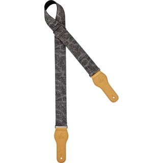 Curea Chitara ORTEGA denim - COAL COLORED