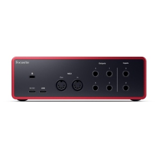 Interfață Audio Focusrite Scarlett 4i4 4th Gen – USB-C pentru Studio și Producție Audio - Img 3