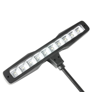 Lampă LED Adam Hall SLED 10 – Lampă Flexibilă pentru Pupitru și Mixer - Img 5