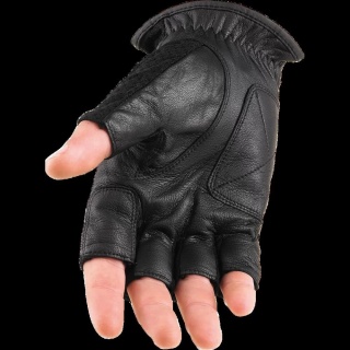 Manusi Tobosar fara degete MEINL Medium Piele neagra