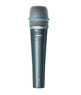 Microfon Instrument Dinamic Shure Beta 57A - Supercardioid, Grilă Oțel - Img 2