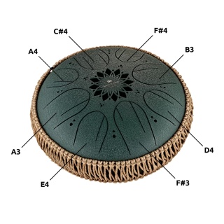OCTAVE STEEL TONGUE DRUM - OSTD4DG - Img 2