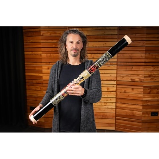 Rainstick Meinl RS1BK-L – Bamboo (Large, Black) - Img 9