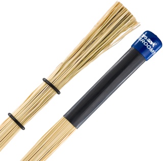 Roduri Hybrid ProMark PMBRM2 Small Broomsticks – Broomcorn, Volum Controlat, O-Ring Reglabil - Img 2
