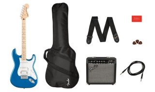 Set Chitară Electrică Squier Affinity Stratocaster HSS MN – Lake Placid Blue - Img 2