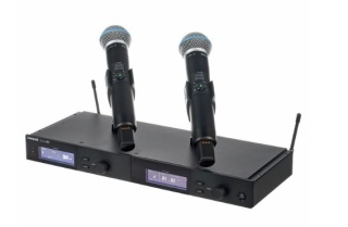 Sistem Wireless Dual Vocal Shure SLXD24DE/B58 G59 – 2 Microfoane BETA58A, SLXD4DE, 470-514MHz
