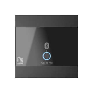 Audac Panou de perete universal - intrare receptor Bluetooth - 80 x 80 mm - NEGRU - Img 2