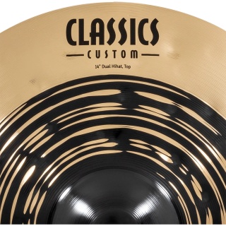 Cinel Hi-Hat Meinl Classics Custom Dual 14" - Img 8