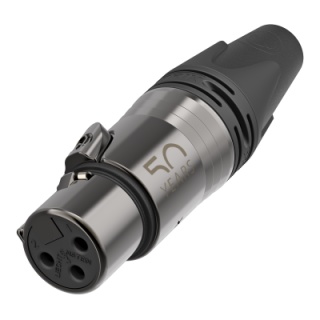 Conector 3 pini XLR Neutrik NC3FXX-50 editie aniversara
