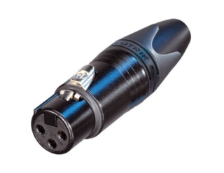 Conector 3 pini XLR Neutrik NC3FXX-BAG