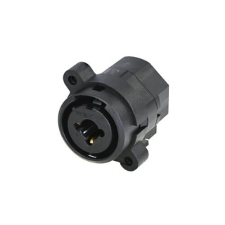 Conector Combo XLR 3 Poli Jack 6.3 mm 3 Poli Stereo De Panou Rean RCJ9FI-H-0