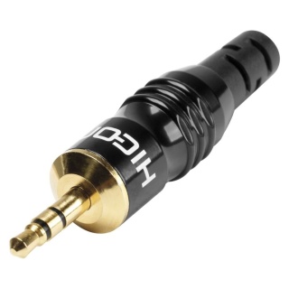 Conector Jack 3.5 mm Stereo Hicon HI-J35S02