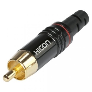 Conector RCA Tata Hicon HI-CM06-RED