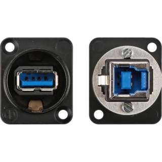 Conector USB 3.0 Tip A si Tip B - Reversibil Neutrik NAUSB3-B - Img 3