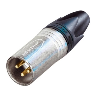 Conector XLR Tata cu 3 Pini cu Protectie RF Neutrik NC3MXX-EMC - Img 1
