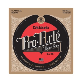 Corzi chitară clasică D’Addario EJ45 Pro-Arte Normal Tension – set corzi nylon