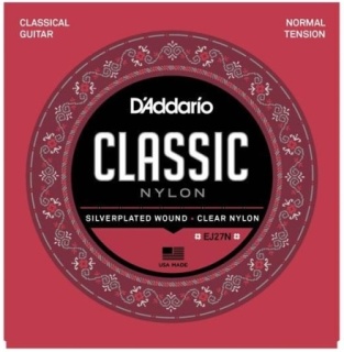 Corzi Chitara Clasica - Normal Tension - D'Addario EJ27N Student