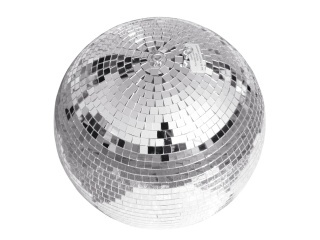 Glob Oglindă Eurolite Mirror Ball – Diametru 30cm, Fațete Sticlă, Siguranță Dublă