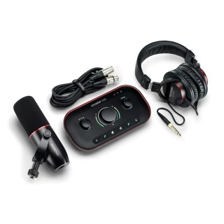 Interfață Audio Focusrite Vocaster Two Studio – Podcast & Streaming Bundle - Img 5