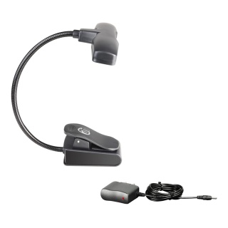 Lampă LED Adam Hall SLED 10 – Lampă Flexibilă pentru Pupitru și Mixer - Img 2