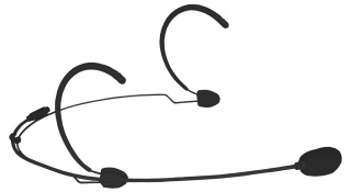 Microfon headset Audac CMX826/S