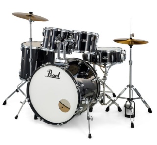 Set Tobe Acustice Pearl Roadshow RS525SC/C31 Jet Black