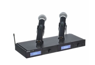 Sistem Wireless Digital Dual Shure SLXD24DE/SM58 - 2 x Microfoane SM58 - Img 3