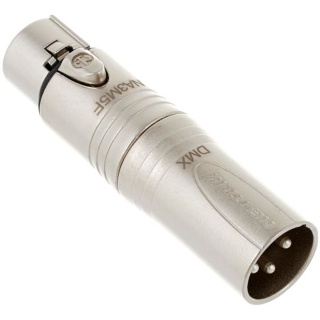 Adaptor DMX Neutrik NA3M5F XLR 3 Pini la XLR 5 Pini - Img 2